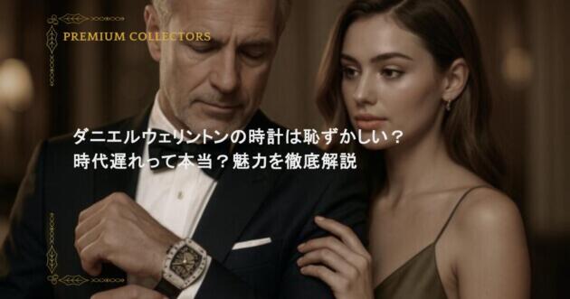 ダニエルウェリントンの時計は恥ずかしい?時代遅れって本当?魅力を徹底解説