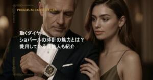 動くダイヤ！ショパールの時計の魅力とは？愛用している芸能人も紹介