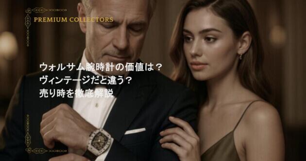 ウォルサム腕時計の価値は？ヴィンテージだと違う？売り時を徹底解説