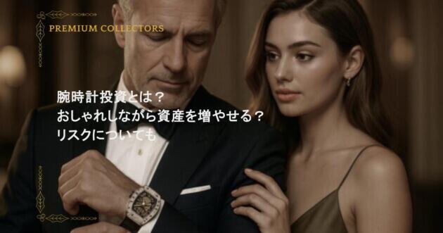 腕時計投資とは?おしゃれしながら資産を増やせる?リスクについても